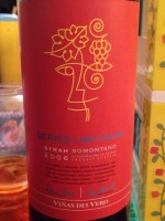 Viñas del Vero Series Limitadas Syrah Somontano