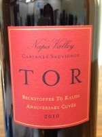TOR Beckstoffer To Kalon Anniversary Cuvée Cabernet Sauvignon