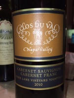 Clos du Val State Lane Vineyard Cabernet - Cabernet Franc