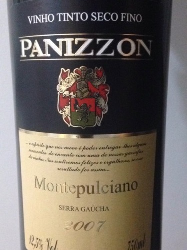 Panizzon Vino Tinto Seco Fino Montepulciano 2007 | Wine Info Panizzon Vino Tinto Seco Fino Montepulciano 2007 | Wine Info