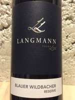 Langmann Blauer Wildbacher Reserve
