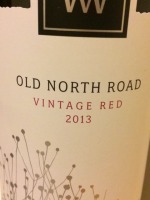 Matua Waikoukou Valley Old North Road Vintage Red