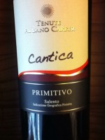 Tenute Al Bano Carrisi Cantica Primitivo