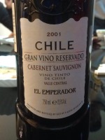 El Emperador Cabernet Sauvignon Reservado