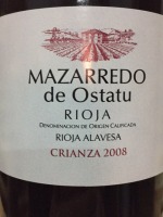 Ostatu Mazarredo de Ostatu Crianza