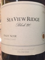 Flowers Sea View Ridge Vineyard Block 20 Pinot Noir