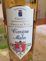 Benito Ferrara Cicogna Mater Grappa Monovittigno Greco di Tufo