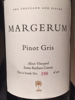 Margerum Alisos Vineyard Pinot Gris