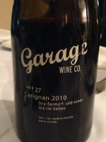 Garage Wine Co Old Vine Carignan (Lot ...)