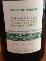 Dehours Blanc de Meunier Collection Extra Brut Champagne