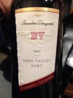 Beaulieu Vineyard (BV) Winemakers Collection Port