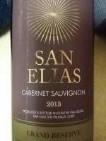Siegel San Elias Grand Reserve Cabernet Sauvignon