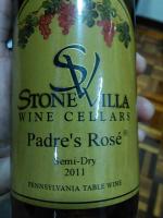 Stone Villa Padres Rosé Semi Dry