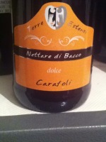 Carafoli Terre Estensi Nettare di Bacco Dolce