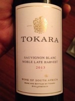 Tokara Sauvignon Blanc Noble Late Harvest