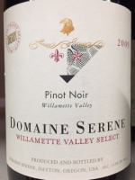 Domaine Serene Willamette Valley Select Pinot Noir