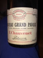Françoise Chauvenet Chateau Grand Pavois Beaujolais-Villages