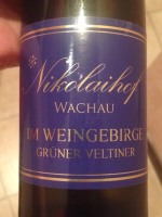 Nikolaihof Im Weingebirge Grüner Veltliner