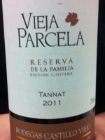 Bodegas Castillo Viejo Vieja Parcela Reserva de La Familia Tannat