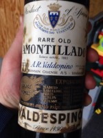 Valdespino Rare Old Amontillado