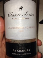 La Chamiza Chenin - Chardonnay Classic Series Hand Harvested