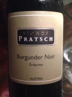 Pratsch Burgunder Noir
