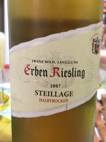 Erben Steillage Riesling Halbtrocken | Vivino US