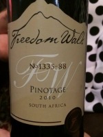 Freedom Hill Freedom Walk Pinotage