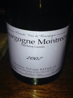 Sylvain Pataille Bourgogne Montrecul