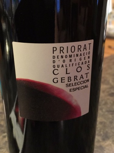 Vinícola del Priorat Clos Gebrat Seleccion Especial | Vivino France