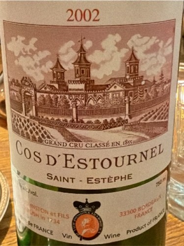 Cos d'Estournel 1989 Saint-Estèphe Chateau Cos D'Estournel Saint Estephe 1989
