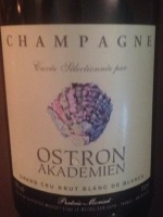 Pertois-Moriset Ostron Akademien Blanc de Blancs Brut Champagne Grand Cru 'Le Mesnil-sur-Oger'
