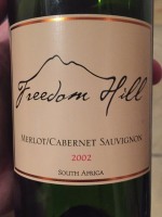 Freedom Hill Merlot - Cabernet Sauvignon