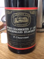 Françoise Chauvenet Gevrey-Chambertin 1er Cru 'Estournelles St Jacques'