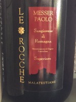 Le Rocche Malatestiane Messer Paolo Colli di Rimini Rosso