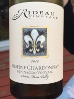 Rideau Bien Nacido Vineyard Reserve Chardonnay