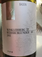 Dr. Heger Winklerberg Weissburgunder GG