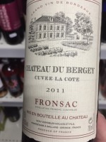 Château du Bergey Cuvee La Cote Fronsac