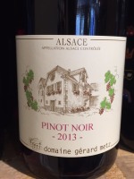Domaine Gérard Metz Pinot Noir