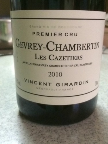 Vincent Girardin Gevrey-Chambertin 1er Cru 'Les Cazetiers