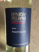 Henry of Pelham Pinot Blanc