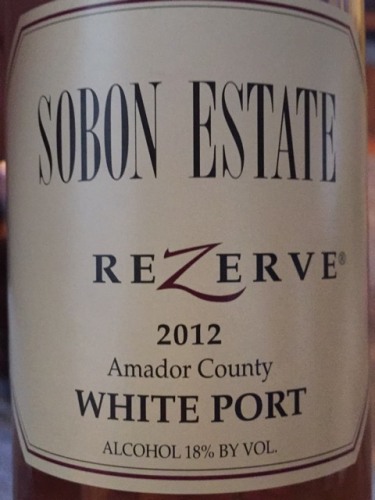 Sobon Estate Rezerve White Port | Vivino English