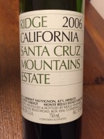 Ridge Vineyards Estate Red