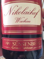 Nikolaihof Sussenberg Grüner Veltliner