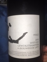 Ökonomierat Rebholz Albersweiler Latt Gewürztraminer Spätlese