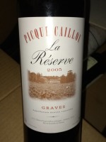 Château Picque Caillou La Réserve Graves
