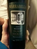 Warrabilla Reserve Shiraz - Durif