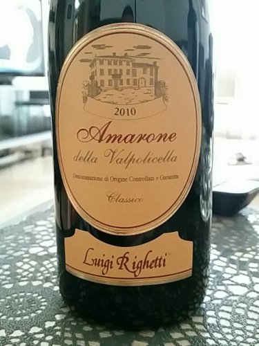 Luigi Righetti Amarone della Valpolicella Classico 2010 | Wine Info