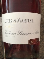 Louis M. Martini Cellar No. 254 Cabernet Sauvignon Rosé