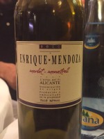 Enrique Mendoza Garnacha Alicante